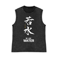 Bruce Lee Water Pure Cotton Wash-Dyed Sleeveless Tank Top