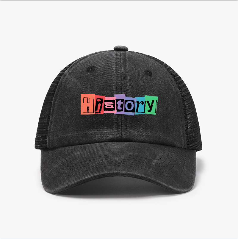History Vintage Cotton Breathable Hat