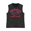 Japan Coast Adventure Pure Cotton Wash-Dyed Sleeveless Tank Top