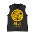 Tokugawa Ieyasu Pure Cotton Wash-Dyed Sleeveless Tank Top