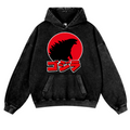 Kaiju Vintage Washed Thick Cotton Hoodie