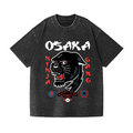 Osaka Panther Vintage Wash Japanese Design T-Shirt