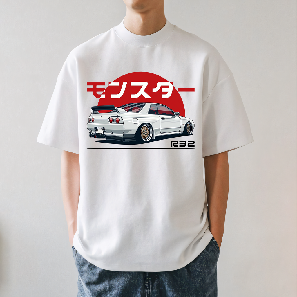 Car R32 Japanese Style Classic Tee