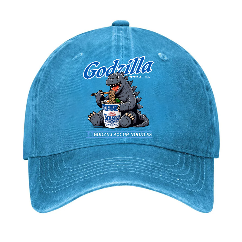 Kaiju Ramen Cup Noodle Vintage Cotton Hat