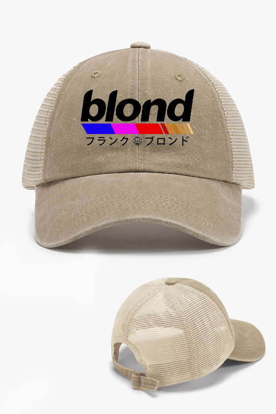 Blond Vintage Cotton Breathable Hat