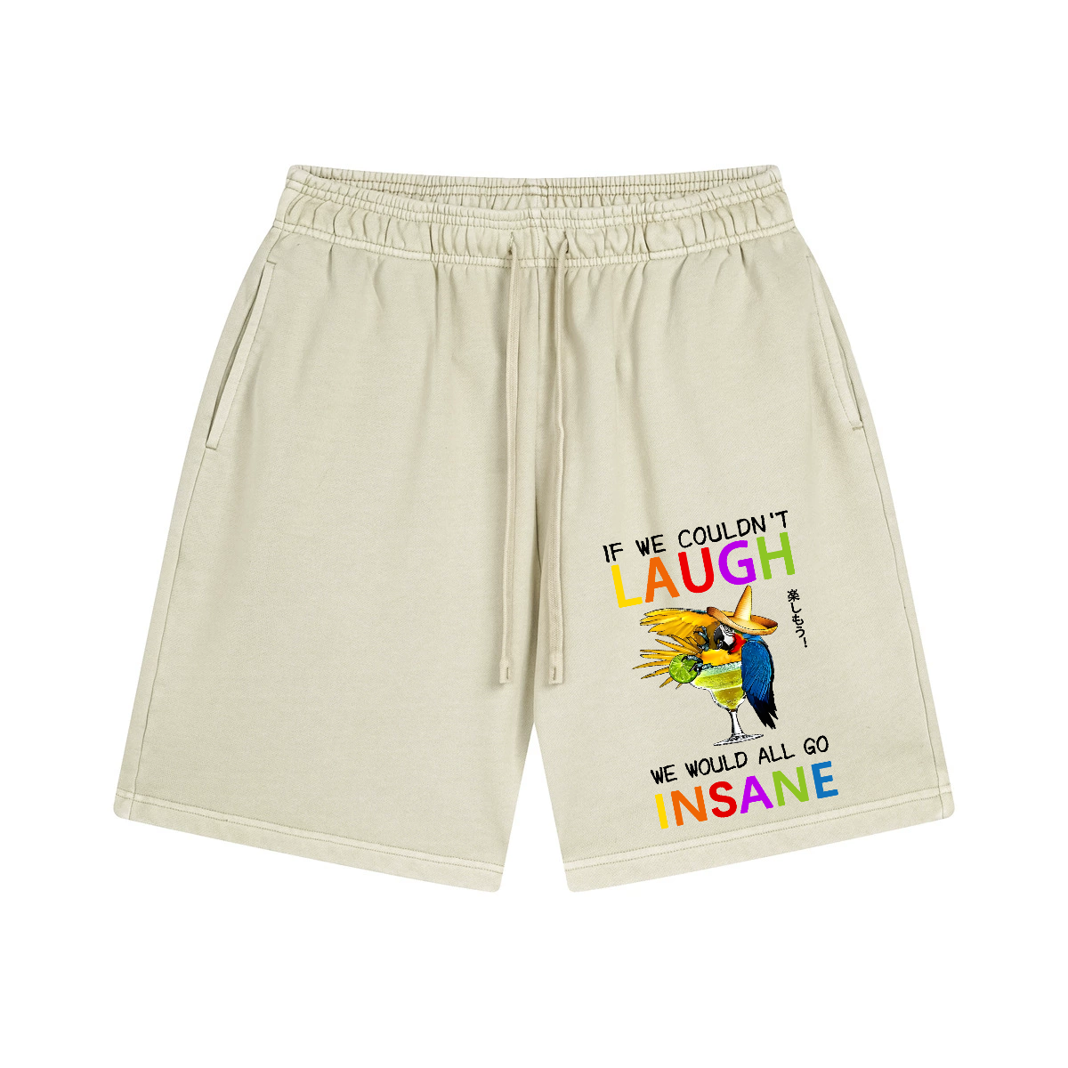 Parrot Vintage Pure Thick Cotton Shorts