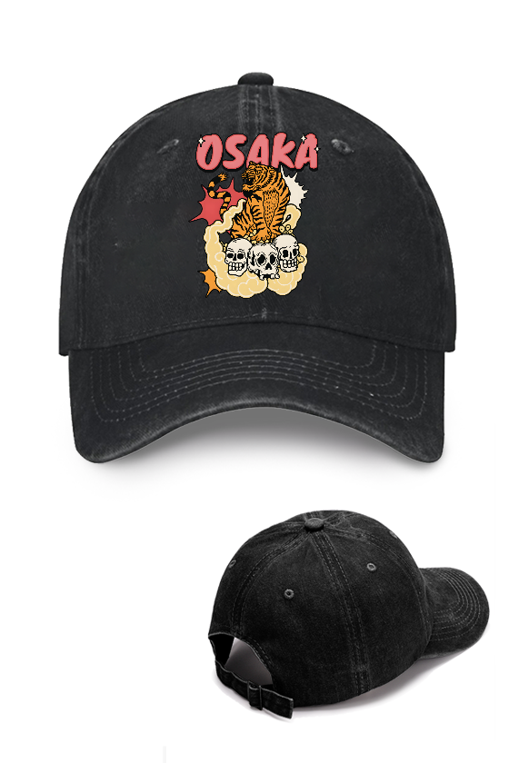 The Tiger Of Osaka Vintage Cotton Cap