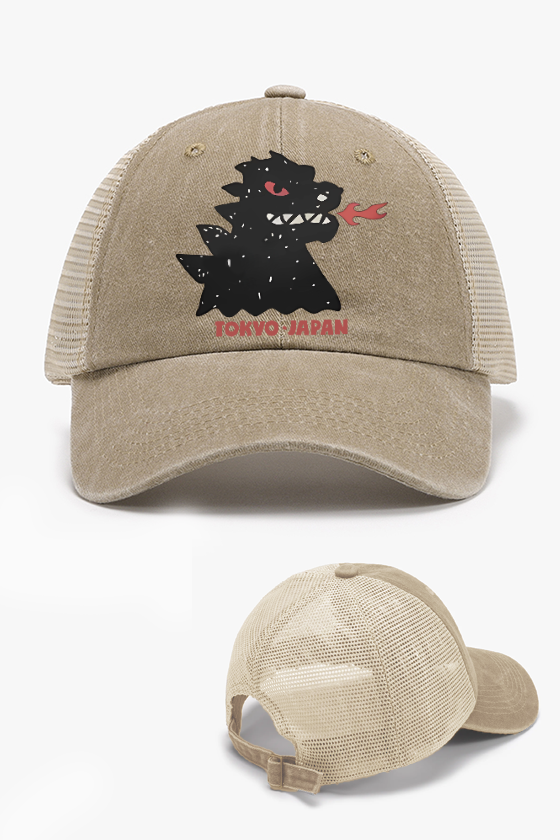 Kaiju Vintage Cotton Breathable Hat