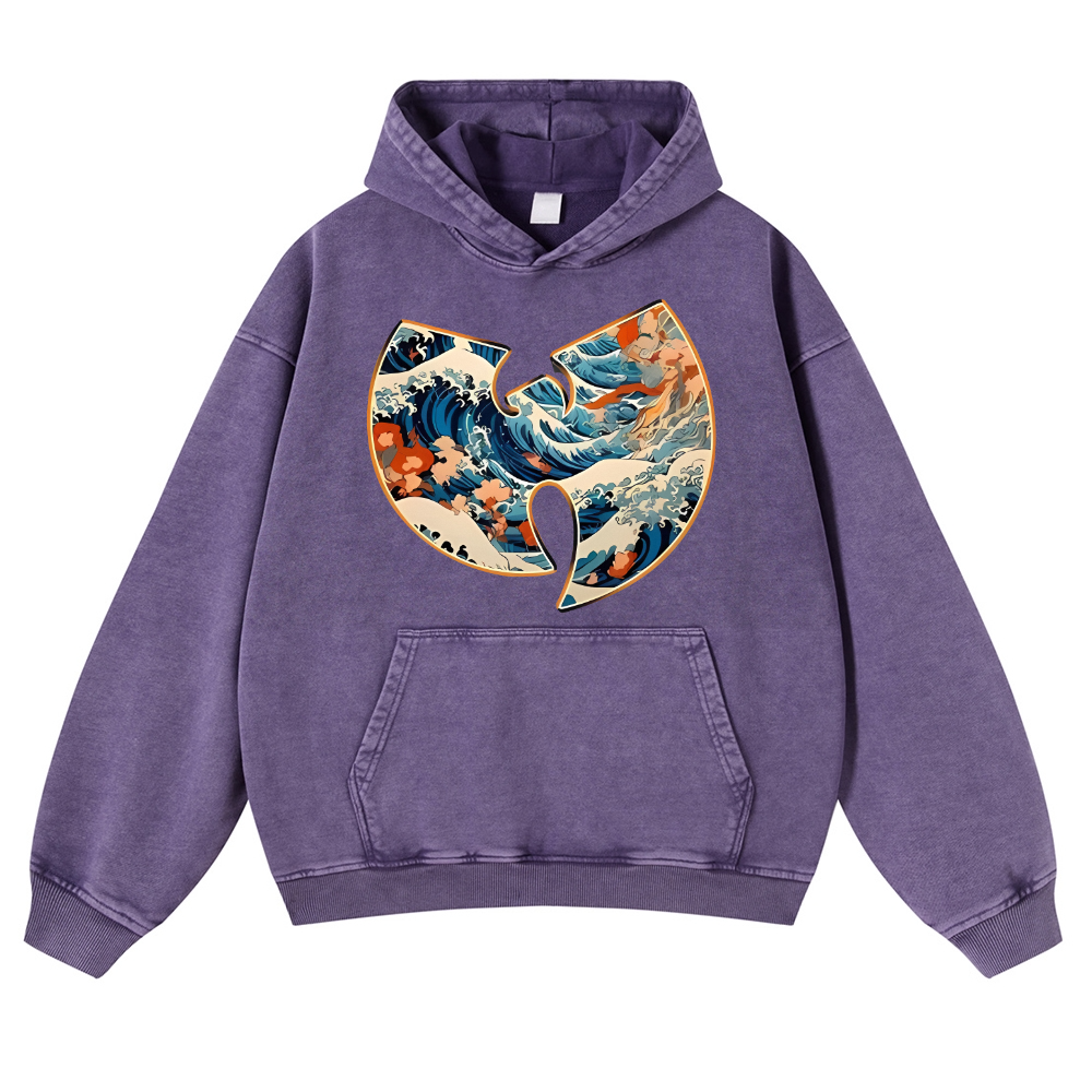 Vintage Washed Thick Cotton Hoodie