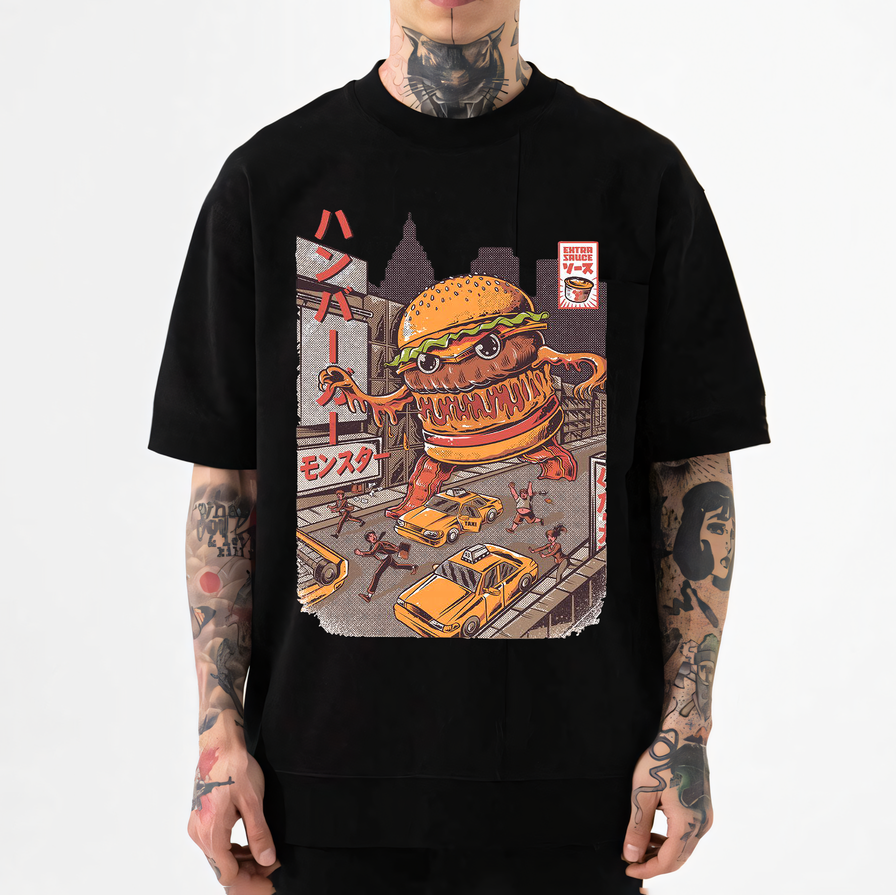 Hamburger Japanese Style Classic Tee