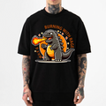 Burning Kaiju Japanese Style Classic Tee