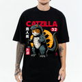 Catzilla Cat Kaiju Japanese Style Classic Tee