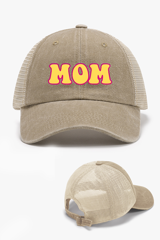 Mother's Day Vintage Cotton Breathable Hat