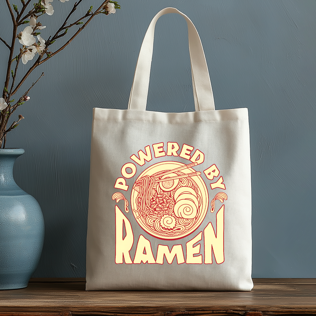 Ramen Japanese Style Canvas Tote Bag