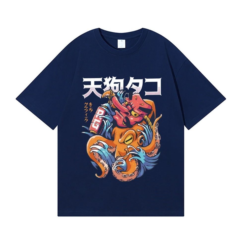 Octopus Japanese Style Classic Tee