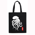 Octopus Japanese Style Canvas Tote Bag