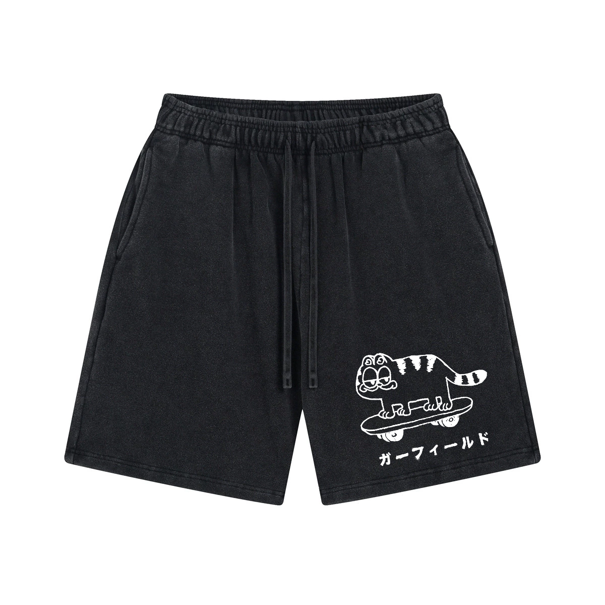 Garfield Cat Vintage Pure Thick Cotton Shorts