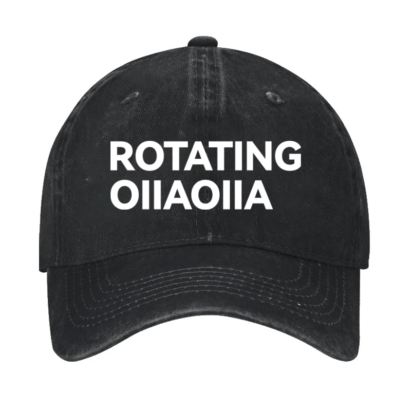 Rotating Ollaolla Vintage Cotton Cap