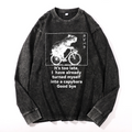 Capybara Vintage Cotton Wash Long-sleeve T-shirt