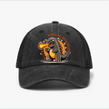 Burning Kaiju Vintage Cotton Breathable Hat