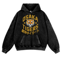 Osaka Tigers Vintage Washed Thick Cotton Hoodie