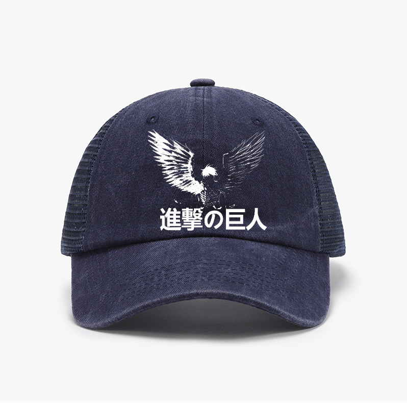 Attack on Titan Vintage Cotton Breathable Hat