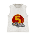 Mach 5 Pure Cotton Wash-Dyed Sleeveless Tank Top