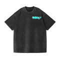 Hatsune Miku Vintage Wash Japanese Design Back Art T-Shirt