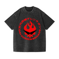 Tengen Toppa Gurren Lagann Vintage Wash Japanese Design T-Shirt