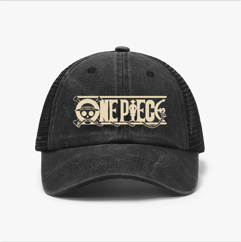 One Piece Luffy Vintage Cotton Breathable Hat