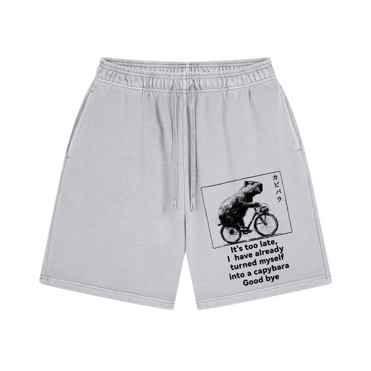 Capybara Vintage Pure Thick Cotton Shorts