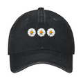 Chrysanthemums Vintage Cotton Cap