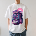 The Black Cat with a Knife Japanese Style Classic Tee
