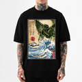 Octopus Ukiyoe Japanese Style Classic Tee