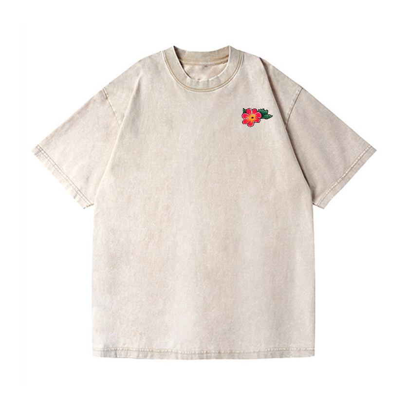 Spam Cat Vintage Wash Japanese Design Back Art T-Shirt