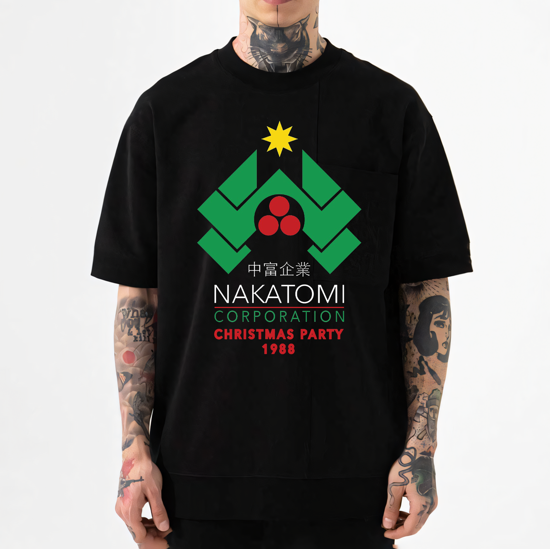 Nakatomi Corporation Japanese Style Classic Tee