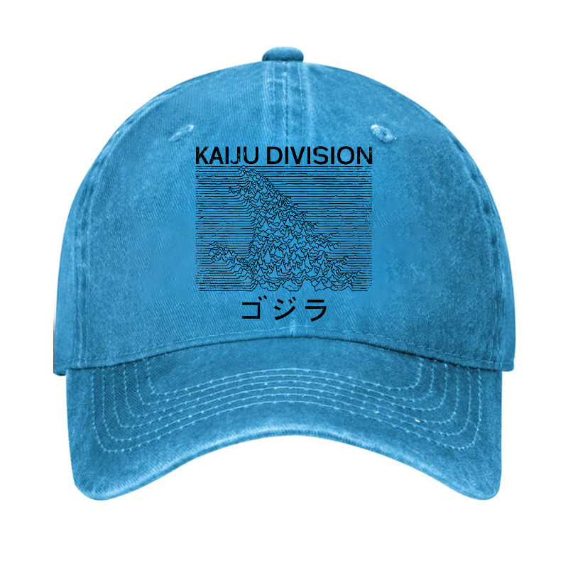 Kaiju Kaiju Monster Divisio Vintage Cotton Hat