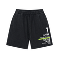 Yamanote Line for Shinjuku & Ikebukuro & Ueno Vintage Pure Thick Cotton Shorts
