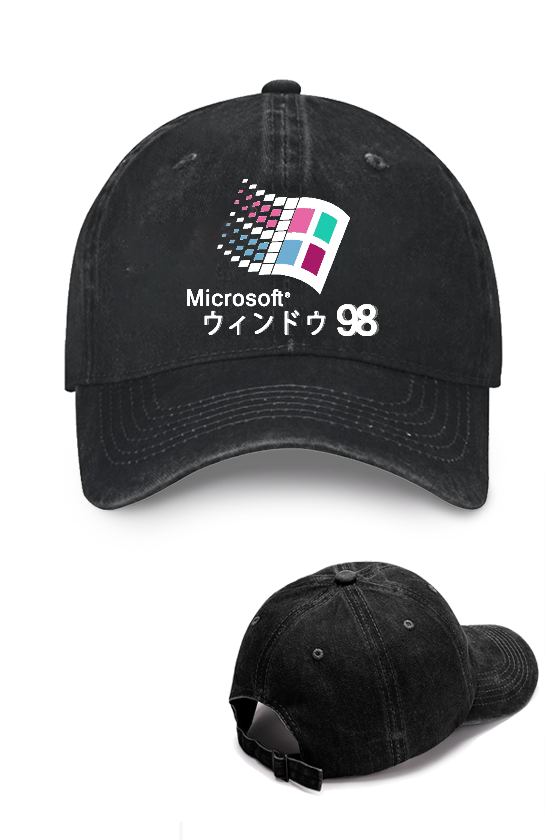 Microsoft Windows 98 Vintage Cotton Cap