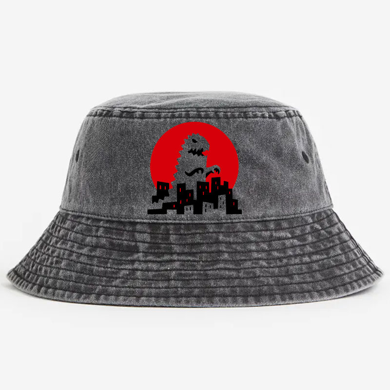 Kaiju Vintage 100% Cotton Bucket Hat