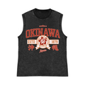 Okinawa Daito Sakishima Ryukyu Pure Cotton Wash-Dyed Sleeveless Tank Top