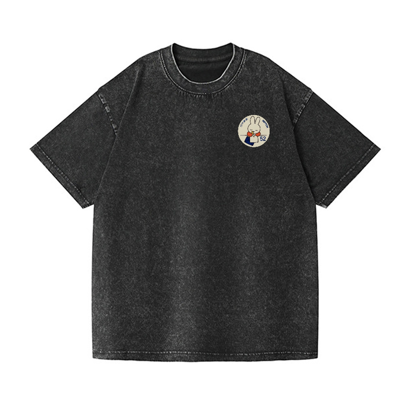 Vintage Wash Japanese Design T-Shirt