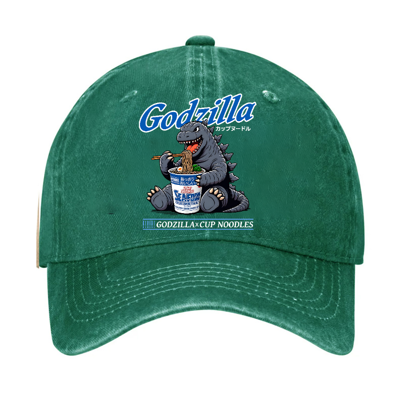Kaiju Ramen Cup Noodle Vintage Cotton Hat
