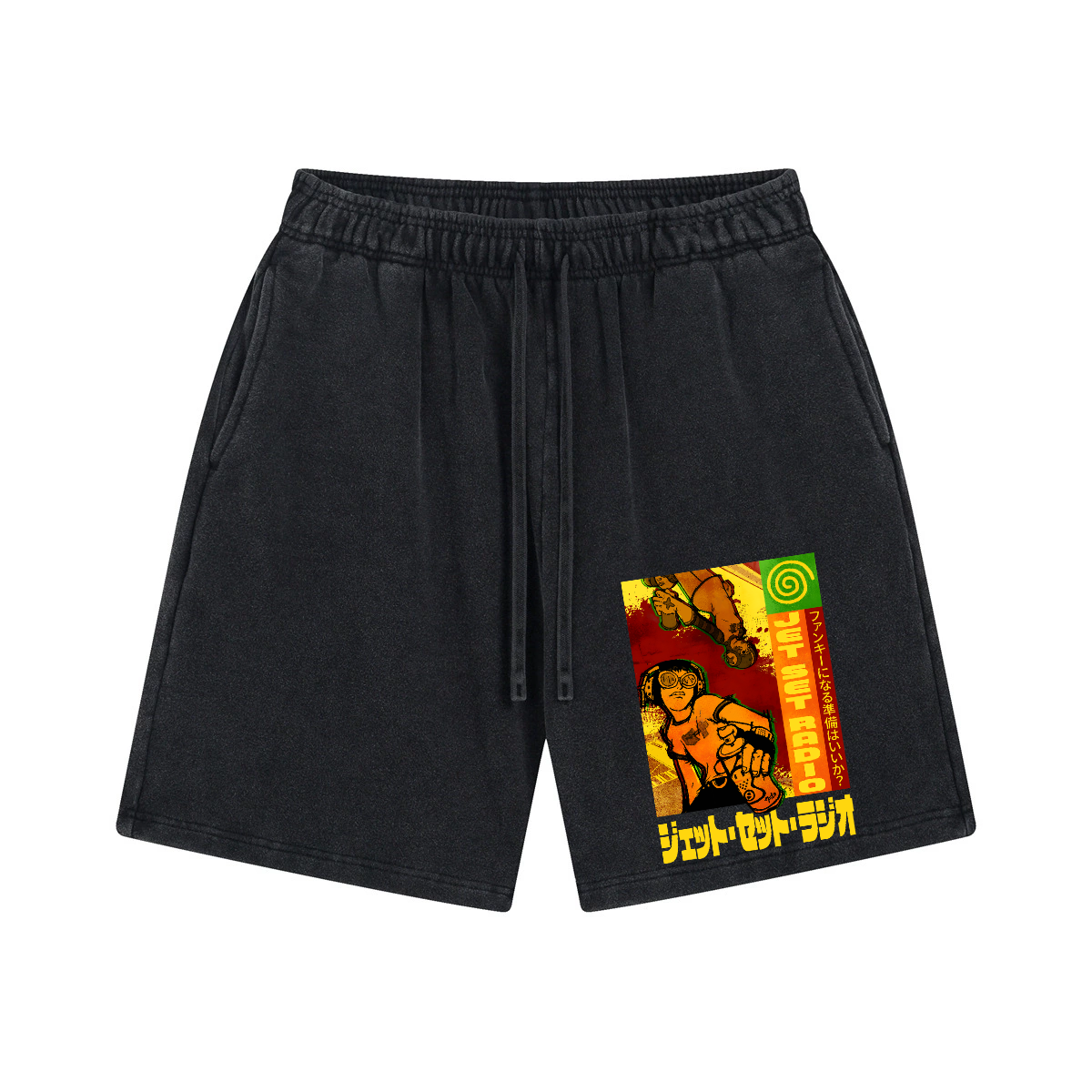 Jet Set Radio Vintage Pure Thick Cotton Shorts