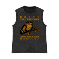 Frog Pure Cotton Wash-Dyed Sleeveless Tank Top