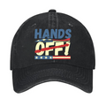 Hands Off! Vintage Cotton Cap