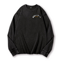 Hanshin Tigers Vintage Washed Cotton Back Art Long-sleeve T-shirt