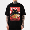 Cat Ramen Japanese Style Classic Tee