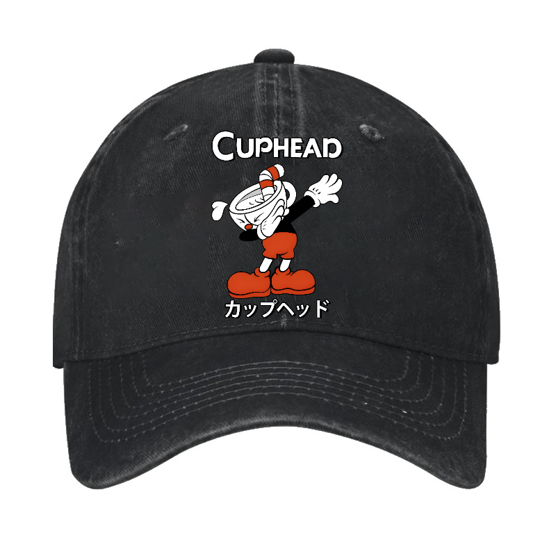 Cuphead Vintage Cotton Cap