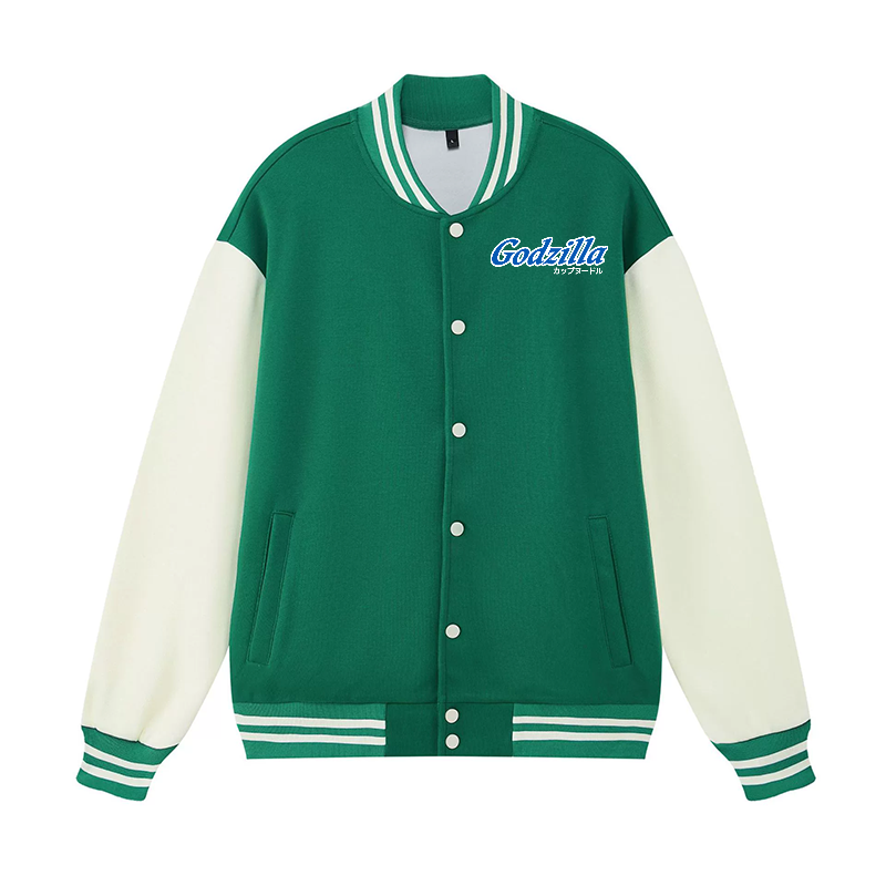 Kaiju Cup Noodles Vintage Cotton Varsity Jacket